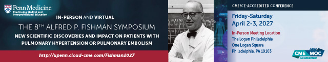 8th Alfred P. Fishman Symposium Banner